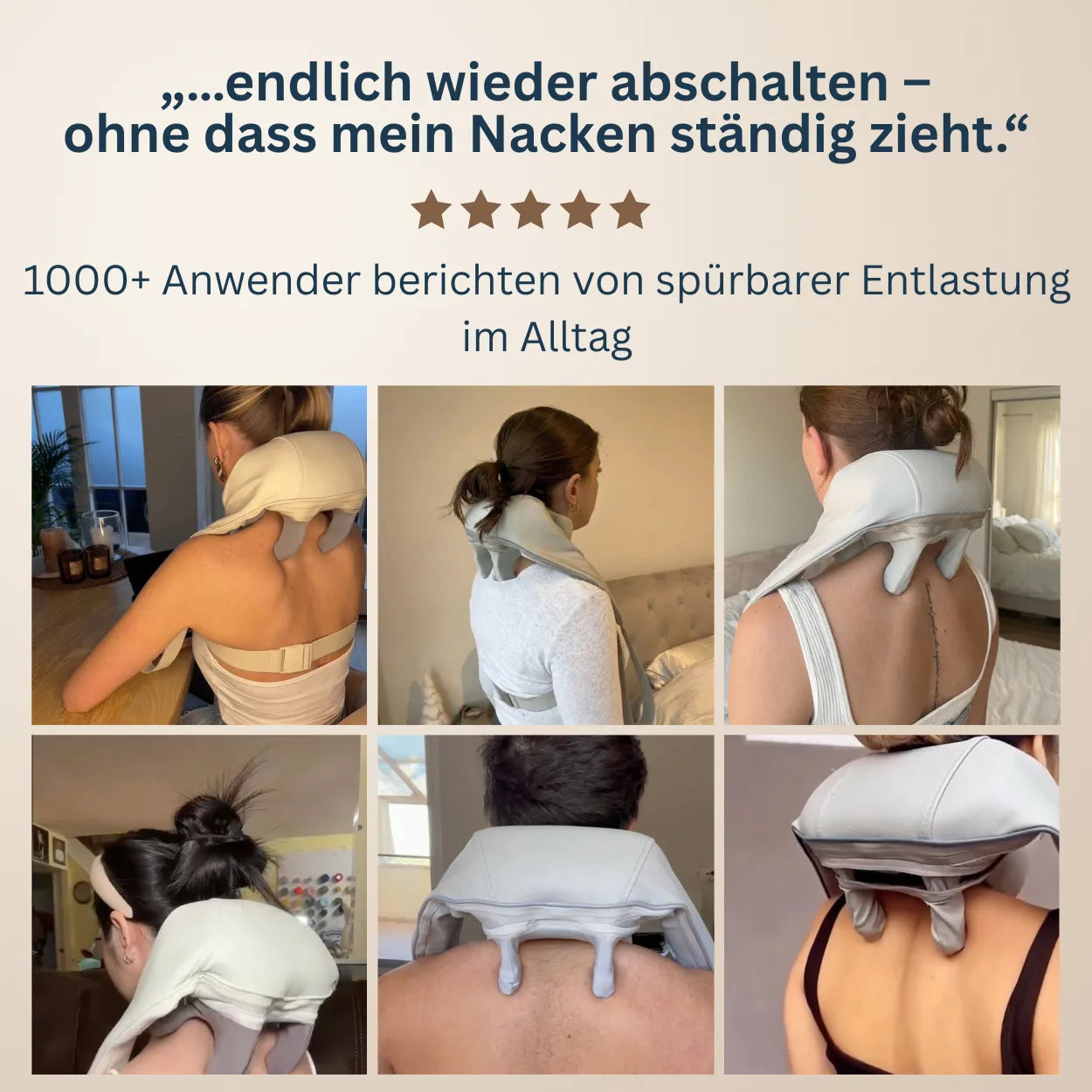 NackenFlowPro Tiefenmassage mit Wärme